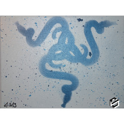 Les triples serpents bleus