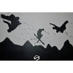 Les skieurs