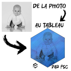 Por-trait Bébé à quatre pattes