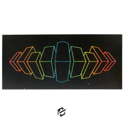 Kaléidoscope Dimensionnel : Fusion de Couleurs et d'Espace by FSC