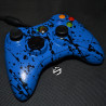 Custom' Manette Xbox 360 Bleu