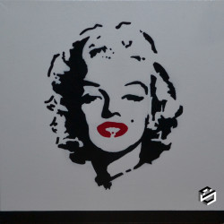 Marilyn Monroe Red Lips