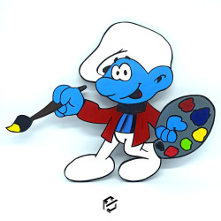 FARTME Le Schtroumpf Artiste